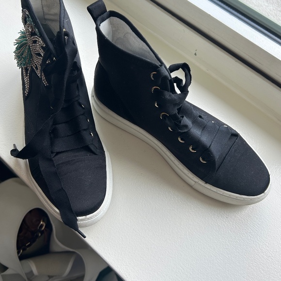 Lanvin Embellished Sneakers - Picture 4 of 4